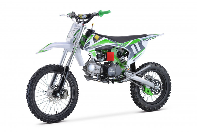 Pitbike Leramotors Shark 125ccm 4T 17/14 zelená
