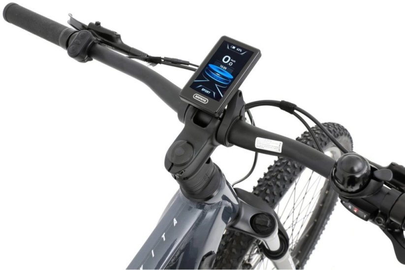 Horský elektrobicykel Apache Wakita 3 MX 720 Wh 2026 antracit magenta