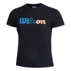 Wilson W Heritage Tee navy