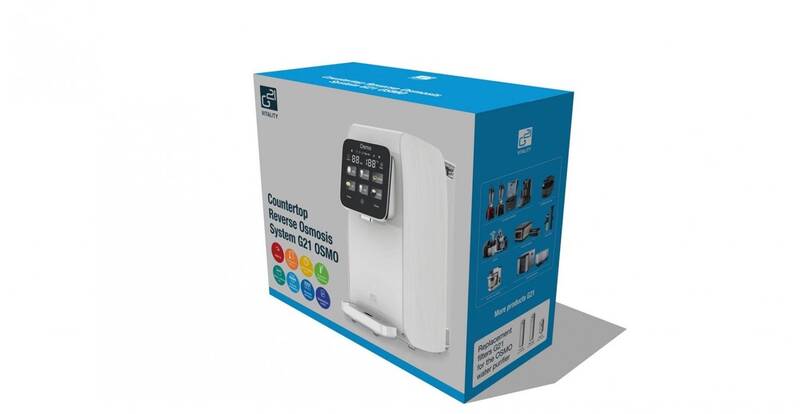Čistička vody G21 Osmo s reverznou osmózou, biela