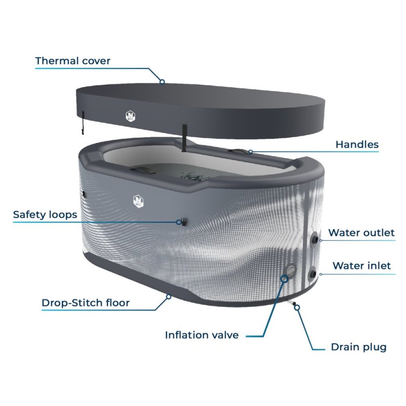 Chladicí vana Cool Pool Lite Järvi