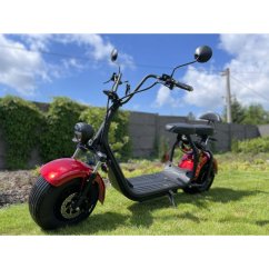 Elektrická kolobežka Lera Scooters C1+ 1500W červená