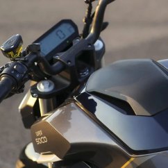 Elektrický motocykel Super Soco TS Streethunter dual battery sivý