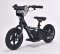 Detské elektrické odrážadlo RIRIBIKE RTX3 24V (12”), čierne, Lítiová batéria, 100W motor, Kotúčová brzda, Nastaviteľné mäkké PU sedadlo