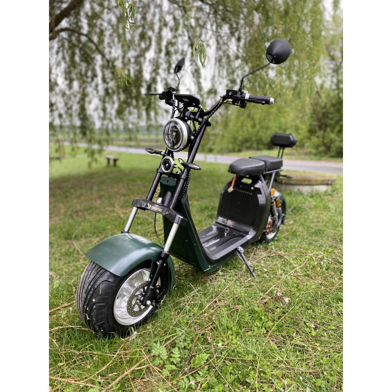 Elektrický skútr Lera Scooters C2 2000W zelený
