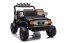 Beneo Elektrické autíčko Toyota FJ Cruiser XXL s pohonom 4x4, licencované (Dvojmiestne), čierne, Prenosná lítiová batéria, Vysoký podvozok, Dve sedadlá, Odpružená zadná náprava, 2,4 GHz Diaľkový ovládač, MP3 prehrávač s Bt, LED