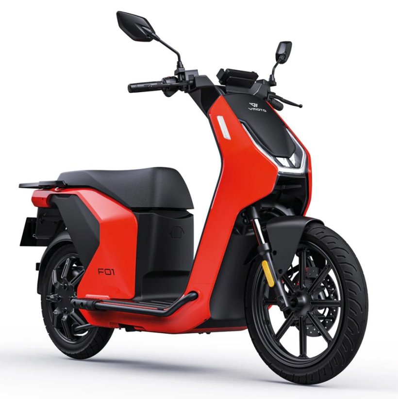 Motocykel Super Soco F01 červený