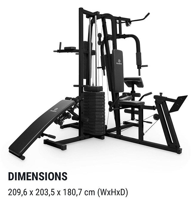 Klarfit ULTIMATE GYM 9000 čierna