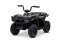 Elektrická čtyřkolka Beneo Arctic Cat 12V se zadním pohonem, černá, LED světla, lithiová baterie, 2 x 25W motor, originální licence