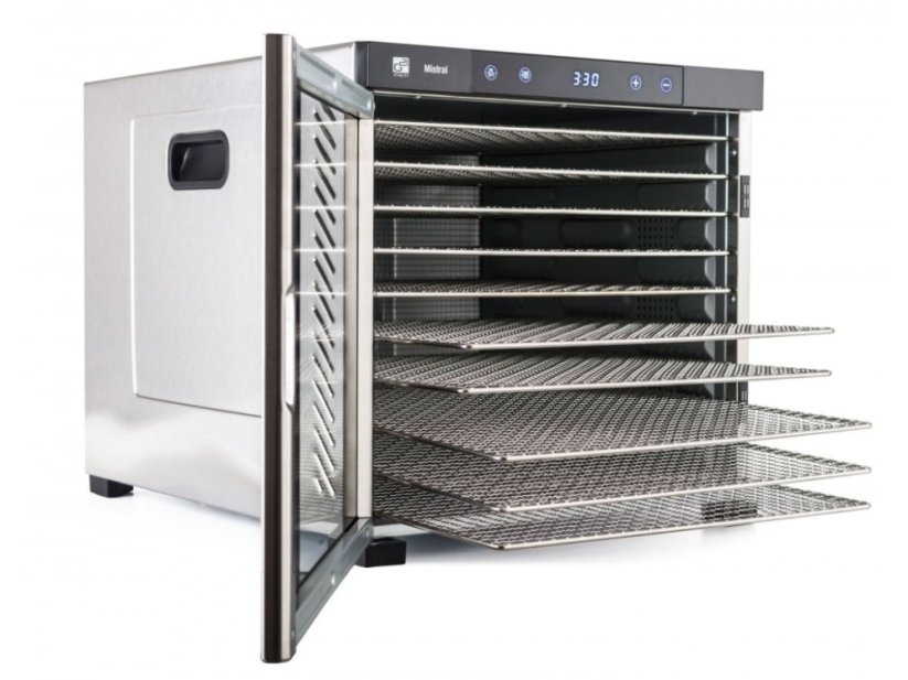 Sušička ovoce G21 Mistral, nerezová ocel