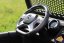 Beneo Elektrické autíčko Mercedes Unimog lakovaný Pohon 4x4 12V/14Ah Eva kolesá široké dvojmiestne sedadlo 24 GHz Dialkový Ovládač 4 X motor Dvojmiestne USB Bluetooth modrá