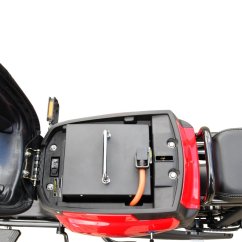 Elektroskúter RACCEWAY® PAREZ 40, s VP, čierny