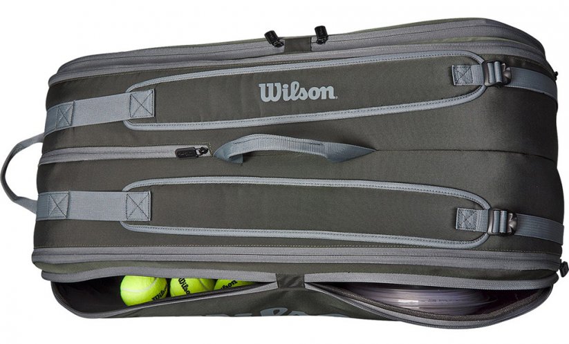 Tenisová taška Wilson Tour 12 Pack dark green