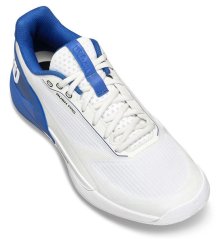 Wilson Rush Pro 5 bílá / modrá „déjà vu“ / žlutá „safety“