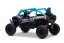 Elektrické autíčko Kawasaki TERYX KRX 1000 12V, modré, jednomiestne, odpružená zadná náprava, 2,4 Ghz diaľkové ovládanie, Lítiová batéria, 2 x 25W Motory, MP3 s USB/AUX