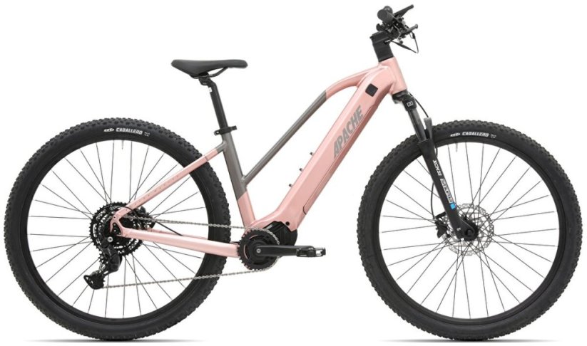 Horský elektrobicykel Apache Wakita 3 MX 720 Wh 2026 ružová