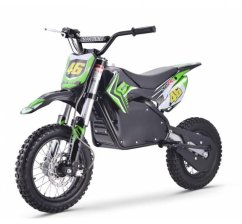 Motocykel Eco Pitbike E-46 48V 1200W 15AH LI - 14/12 zelená