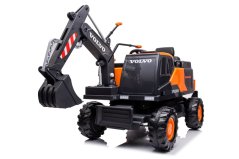 Eljet Detský elektrický bager Volvo oranžová, Li-Ion
