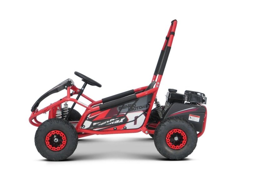 Benzínová bugina pro děti Beneo Motors BUGGY RSX červená - 98cm3
