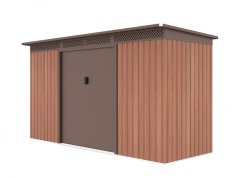 Záhradný domček G21 GRAH 483 - 340 x 142 cm, hnedý