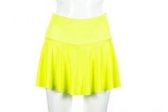 Dámska sukénka se šortkami Crussis neon yellow