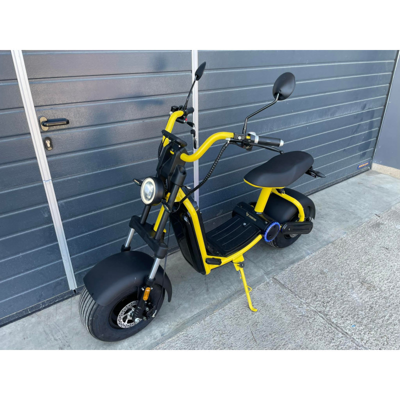 Elektrická koloběžka Lera Scooters C6 2000W žlutá