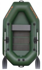 Loď Kolibri K-220 zelená lamelová podlaha