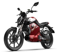 Elektrický motocykl Super Soco TSX dual battery červený