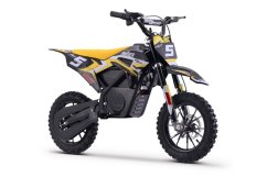 Elektrický Motocross pro děti Beneo Motors Panther žlutý - 550W