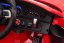 Beneo Elektrické autíčko Ford Mustang 24V, červené, Měkká EVA kola, Motory: 2 x 16 000 otáček, 24V Baterie, LED Světla, 2,4 GHz dálkové ovládání, MP3 Přehrávač, ORIGINAL licence