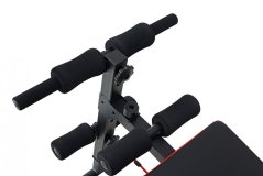 Šikmá lavica Lifefit Sit-up+ zahnutá