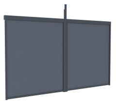 Příslušenství G21 – boční markýza 4 × 2,6 m pro pergolu Trenton