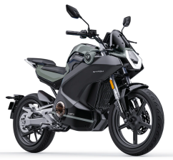 Elektrický motocykl Super Soco Stash šedá