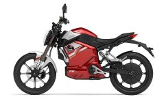 Elektrický motocykel Super Soco TSX single battery červený