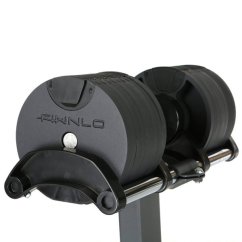 Nakládací jednoruční činka Finnlo Dumbbell Smartlock, 2x32kg