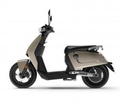 Motocykel Super Soco CUX sivý