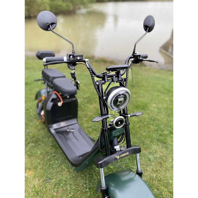 Elektrický skútr Lera Scooters C2 2000W zelený
