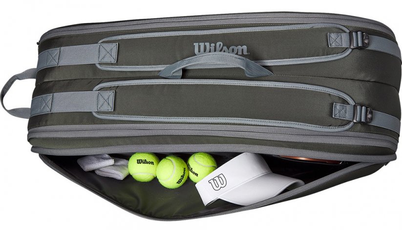 Tenisová taška Wilson Tour 6 Pack dark green