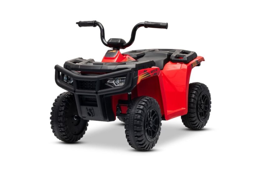 Elektrická čtyřkolka Beneo Arctic Cat 12V se zadním pohonem, červená, LED světla, lithiová baterie, 2 x 25W motor, originální licence