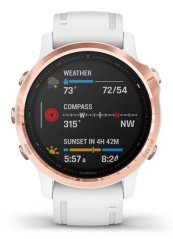 Garmin FÉNIX 6S PRO ROSE GOLD, white band