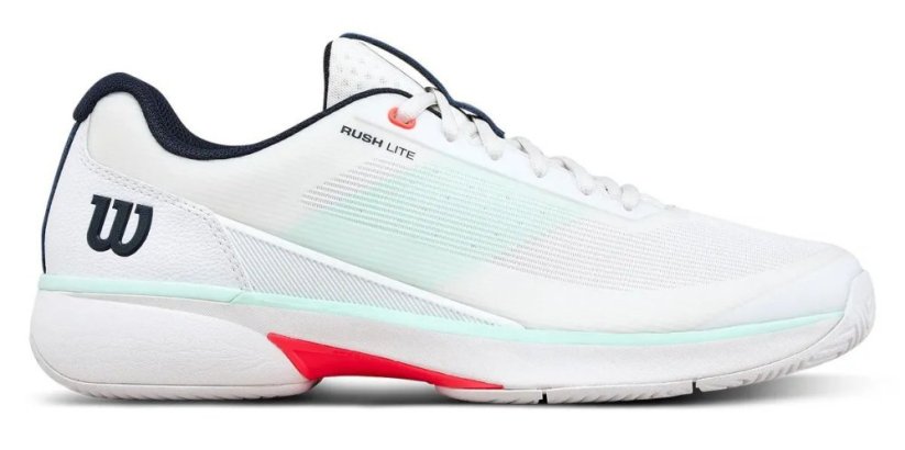 Wilson Rush Pro Lite 5 white / bay / fiery coral