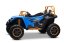Elektrická buggy Arctic CAT XXL 4x4 24V, modrá, dvoumístná, měkká EVA kola, výkonné motory, lithiová baterie, MP3 přehrávač s Bluetooth, odpružená zadní náprava, koženková sedadla, originální licence