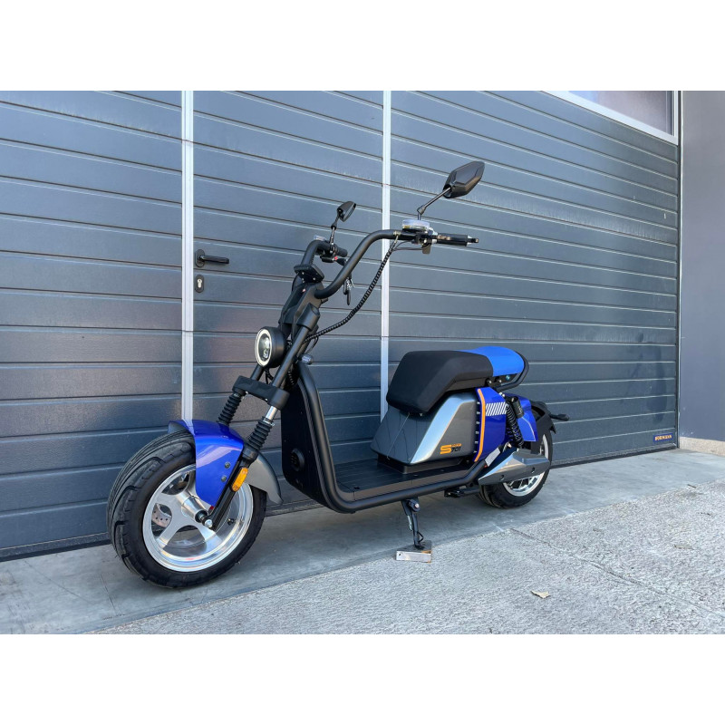 Elektrická kolobežka Lera Scooters C7+ 3000W modrá
