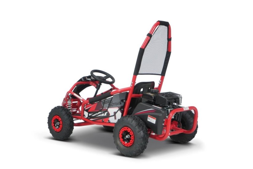 Benzínová bugina pro děti Beneo Motors BUGGY RSX červená - 98cm3