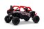 Elektrické autíčko Kawasaki TERYX KRX 1000 12V, červené, jednomiestne, odpružená zadná náprava, 2,4 Ghz diaľkové ovládanie, Lítiová batéria, 2 x 25W Motory, MP3 s USB/AUX,