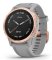 Garmin FÉNIX 6S SAPPHIRE ROSE GOLD-TONE, powder gray band