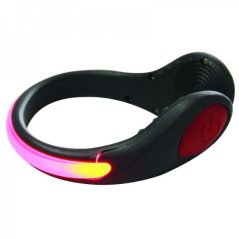 Páska reflexná na obuv Tunturi Led Shoe červená