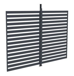 Příslušenství G21 fixní lamelová stěna 2,8x2,2 m pro pergolu Austin