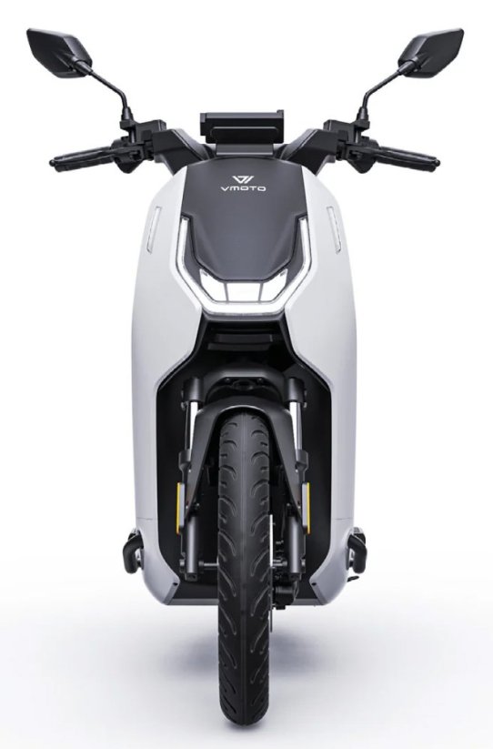 Motocykel Super Soco F01 biely