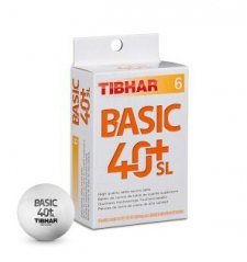 Míčky Tibhar Basic 40+ SL, x6